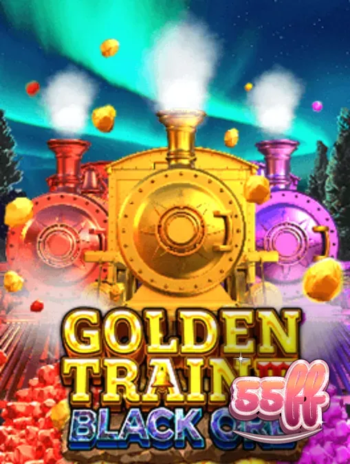 Interface do jogo Golden Train III: Black Ore com elementos de mineração e trens